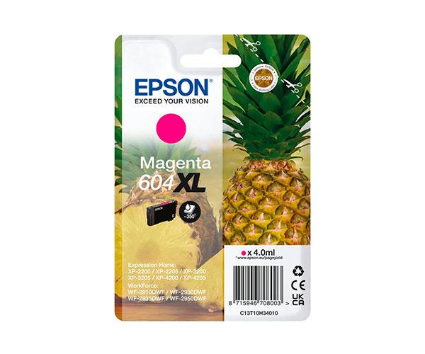÷ Singlepack magenta 604xl ink