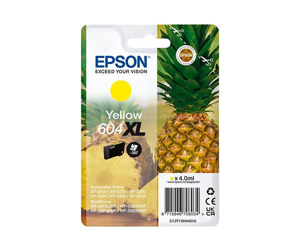 ÷ Singlepack yellow 604xl ink