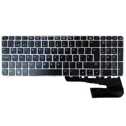 Generica Teclado compatible para HP Probook 755 G3 / 850 G3 / 850 G4 / Zbook 15U G3 G4 Negro
