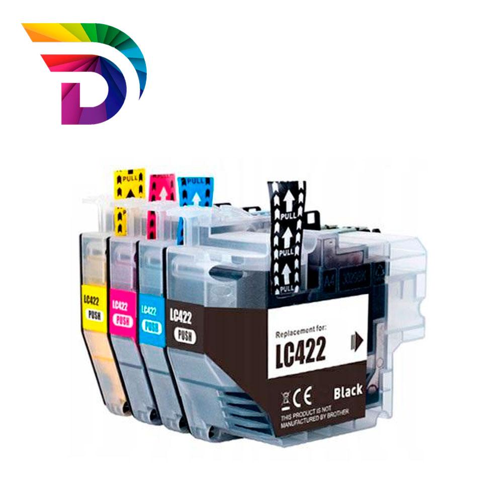 Tinta compatible Dayma para BROTHER LC422 Magenta 550 pag.