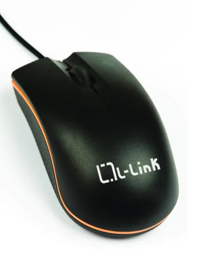 L - link Raton optico USB ll - 2081 negro