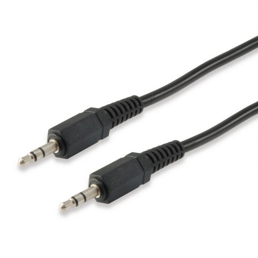 Cable audio mini jack 3.5mm macho macho / 2.5m / Equip 14708107