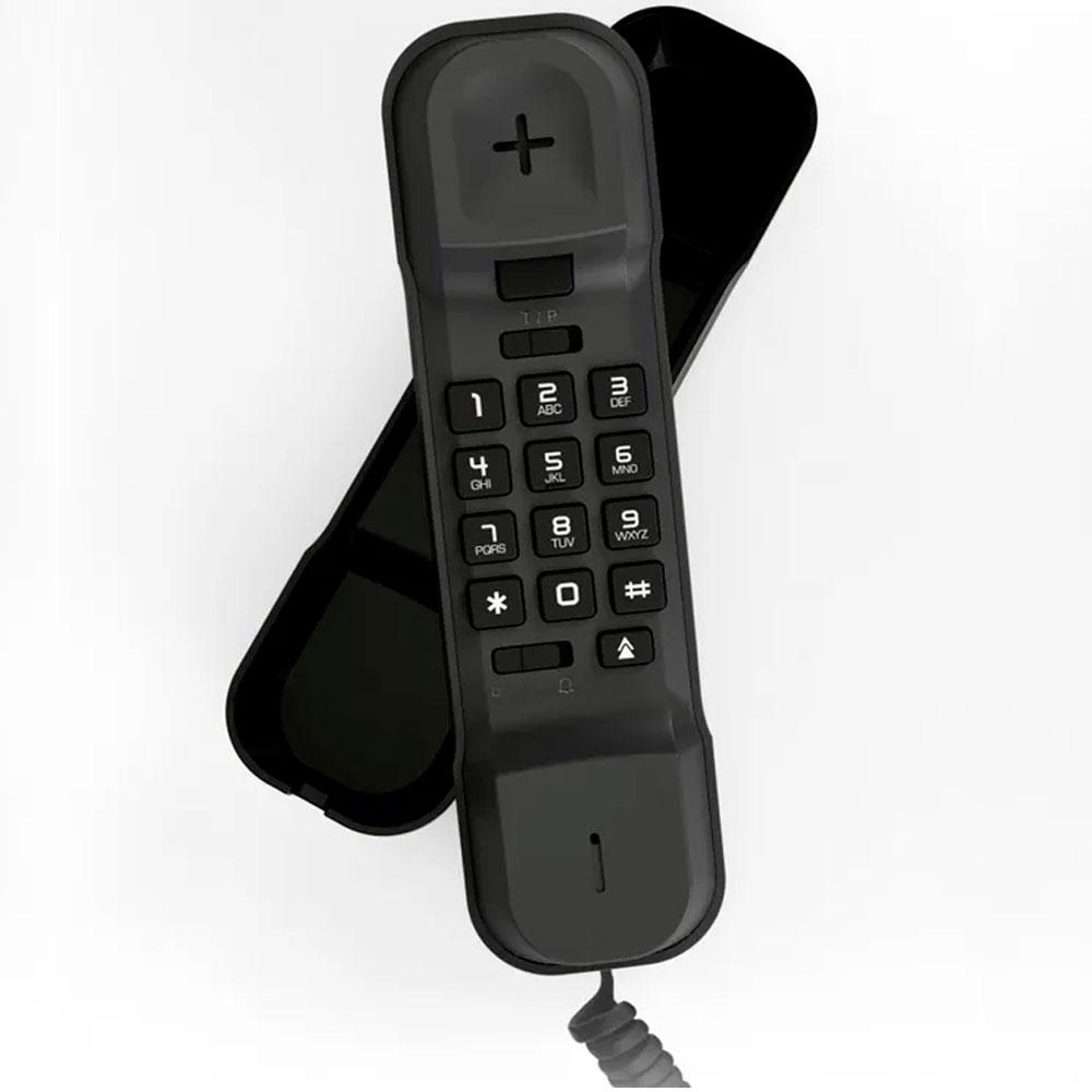 Telefono Fijo Analógico Alcatel T06 / Negro ATLE1413670