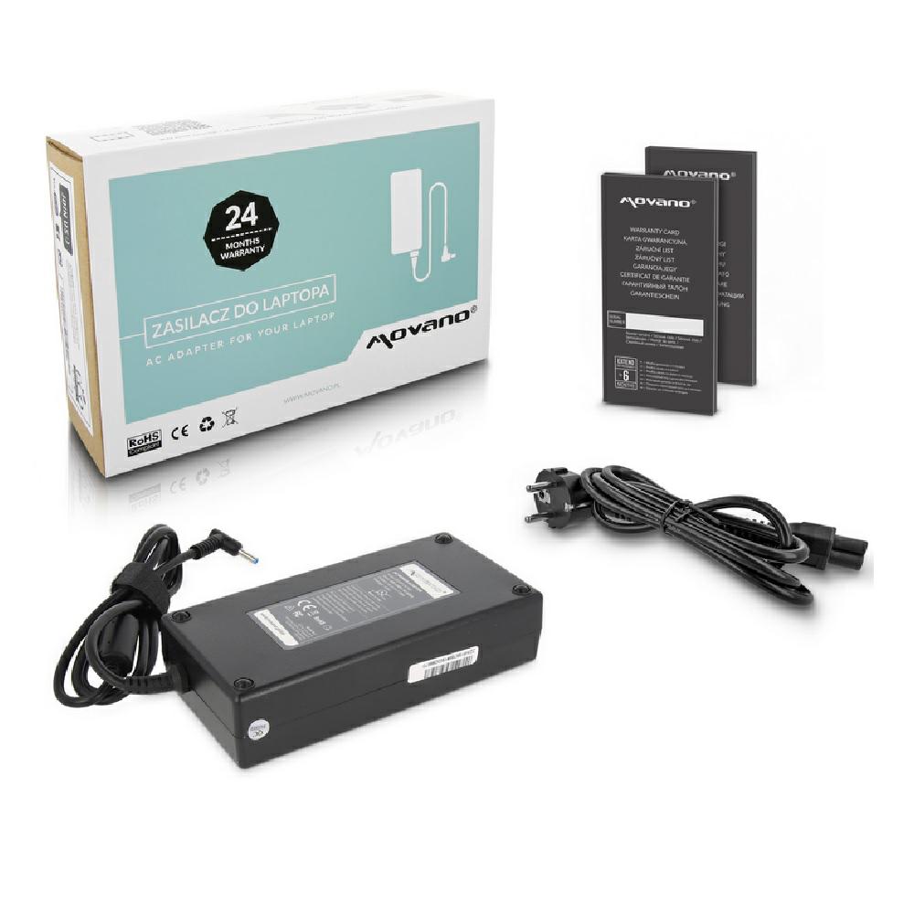 Cargador compatible para portátil HP 150W 19.5V 7.7A 4.5x3.0 mm Movano