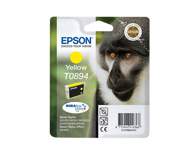 ÷ Monkey tinta amarilla t0894 durabrite ultra mono