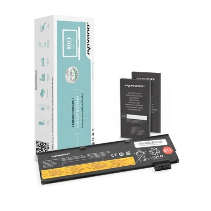 Movano Batería compatible para Lenovo T470 / T570 10.8v 4400 mAh