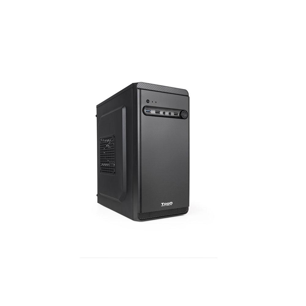 Caja Semitorre M-ATX / USB 3.0 / Tooq / Negra / TQC-4702U3C-B
