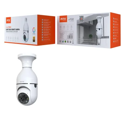 Mtk Camara Videovigilancia con conector de bombilla TR9203 / Seguimiento automático /…