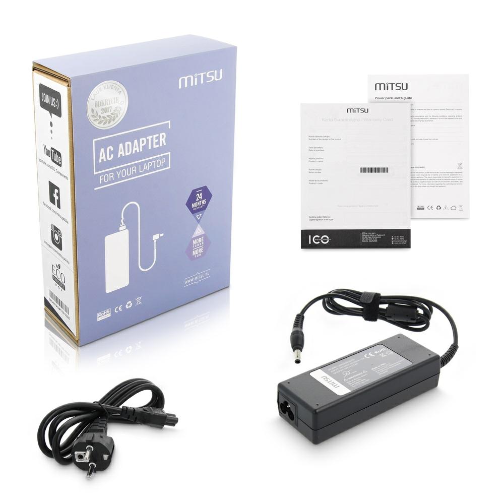 Cargador compatible para portátil SAMSUNG 90W 19V 4.74A 5.5x3.0 mm Mitsu