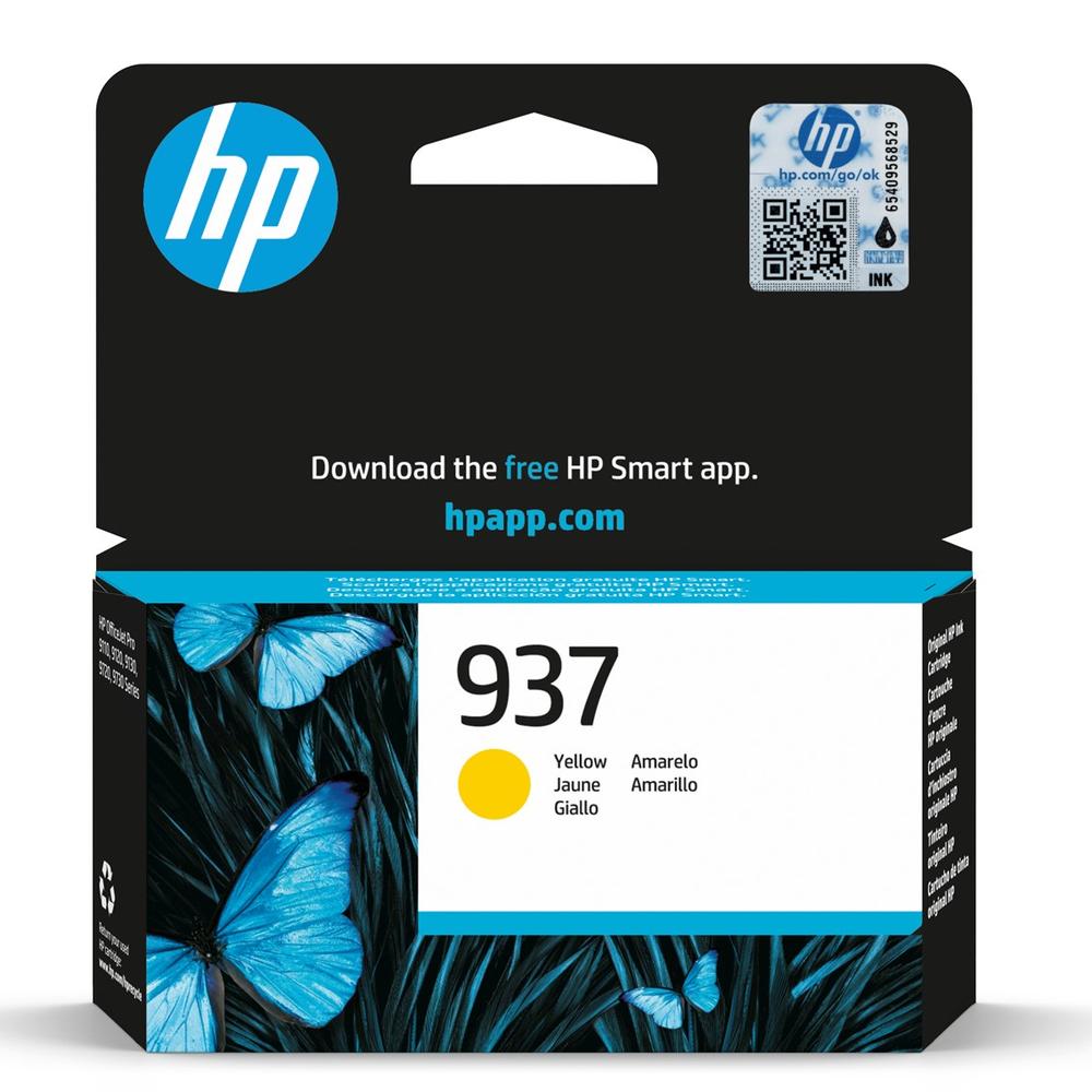 Tinta Original Hp n937 Amarillo
