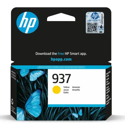 HP Cartucho tinta 937 4s6w4ne amarillo