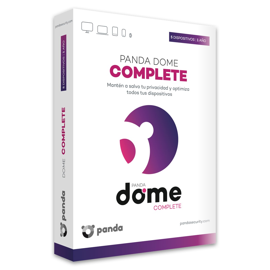 Panda Antivirus dome complete 5 dispositivos 1 año caja