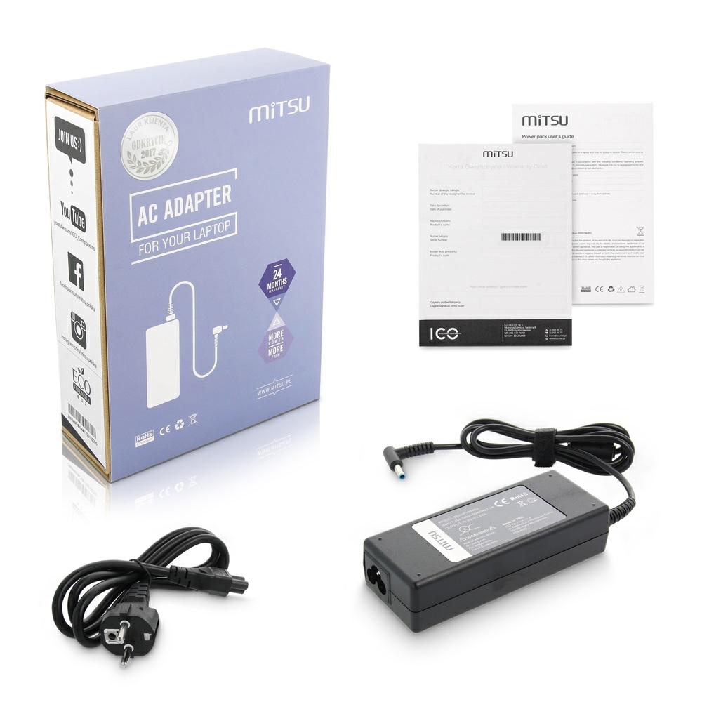 Cargador compatible para portátil HP 90W 19.5V 4.62A 4.5x3.0 mm Mitsu