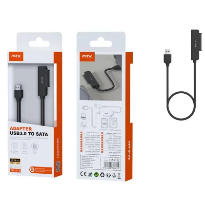 Mtk Cable adaptador USB 3.0 a SATA / - HDD 2.5\" / 50 cm / TB1512 / / 01551225