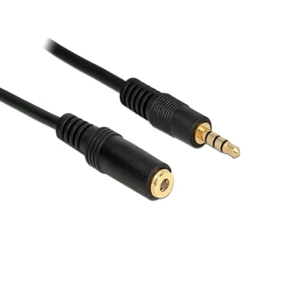 Delock prolongador Jack 3.5 M/H 5m / 4 pines / 84669