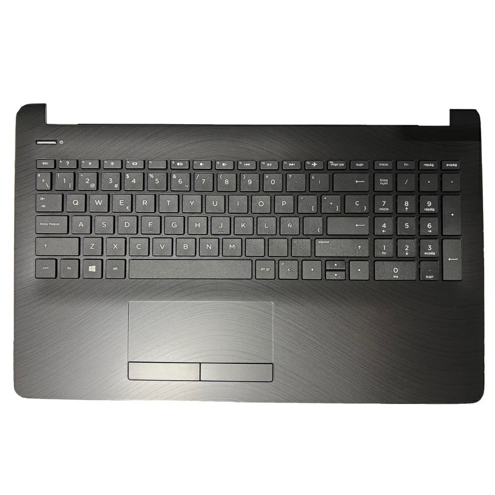 Top case + Teclado compatible para portátil HP 15-BS / 15-BW Gris