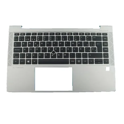 HP Top case + Teclado compatible para 840 G7 / 840 G8 Plata