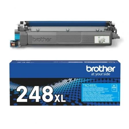 Brother Tóner Original TN248XLC Alta Capacidad Cian