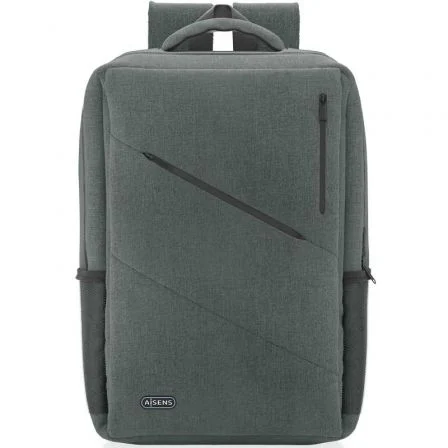 Aisens Mochila Urbana y de Oficina ASBG-BP085-GR para Portátiles hasta 15.6" Gris