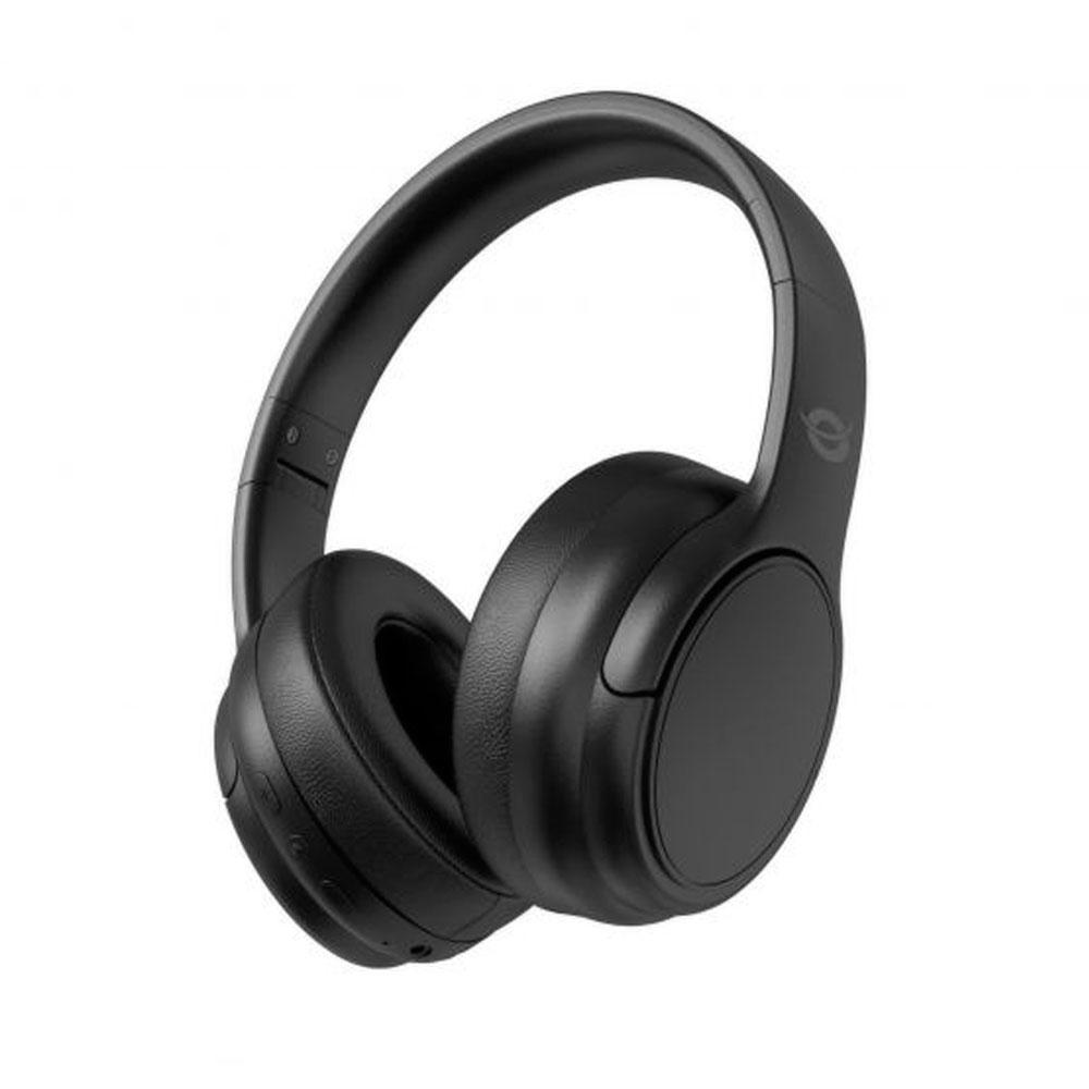 Auriculares Bluetooth 5.4 Conceptronic PARRIS03B / Jack 3.5 / Carga Type-C / 400Mah / Negro