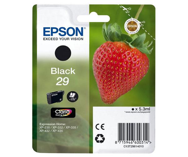 ÷ Strawberry singlepack black 29 claria home ink