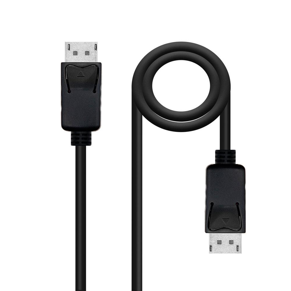 Cable DisplayPort a DisplayPort 1.2 CCS M/M / 1m / Nanocable / 10.15.2701