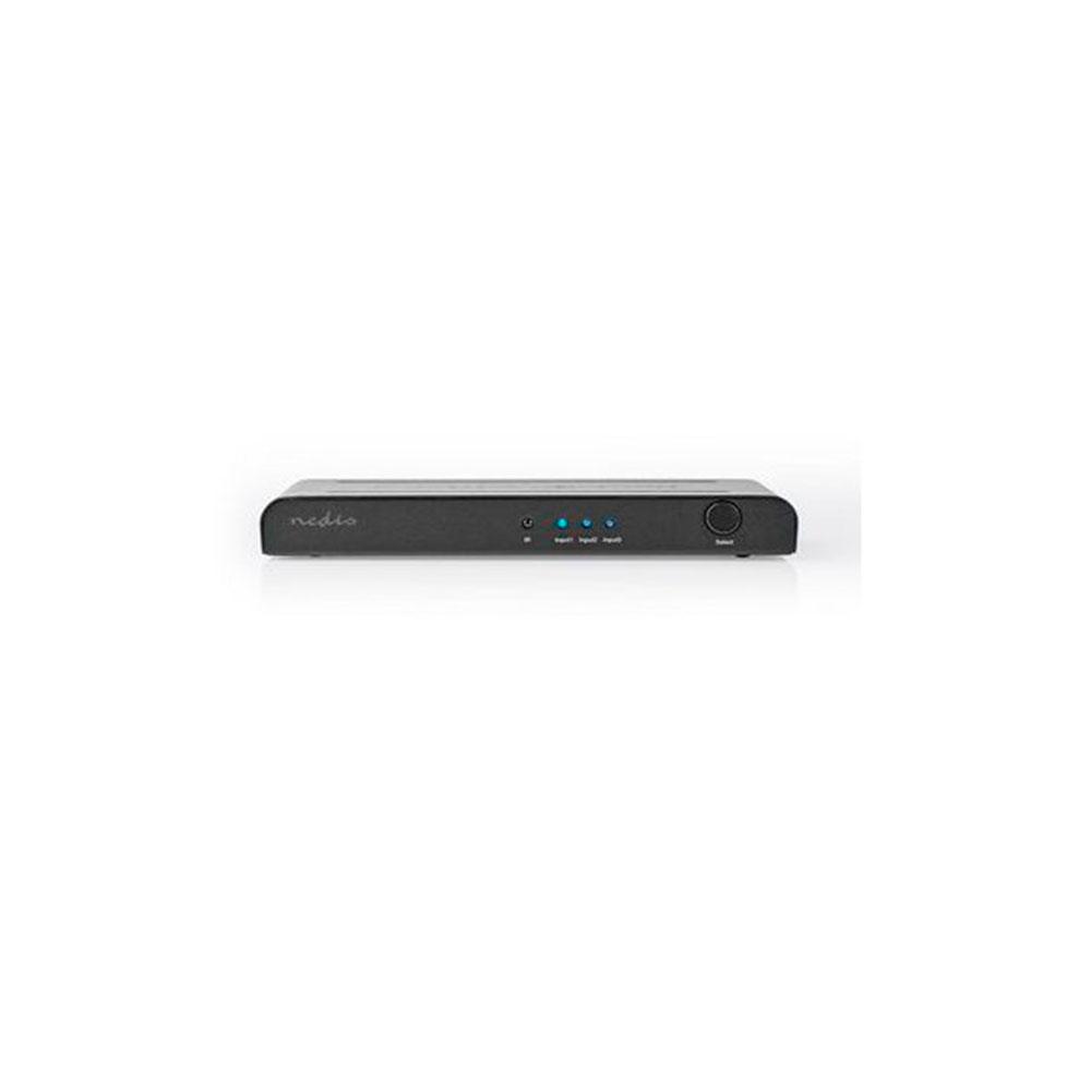 ÷ Conmutador automatico sobremesa approx appkvhdmi2pv2 hdmi 4k@30hz 2 cpus usb-c color negro