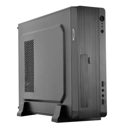 L-Link Caja Slim Micro Atx Magna + Fuente 500W / USB 3.0 / Negra