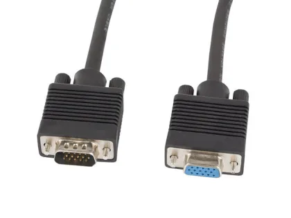 Lanberg macho hembra ferrita 3 m negro – VGA