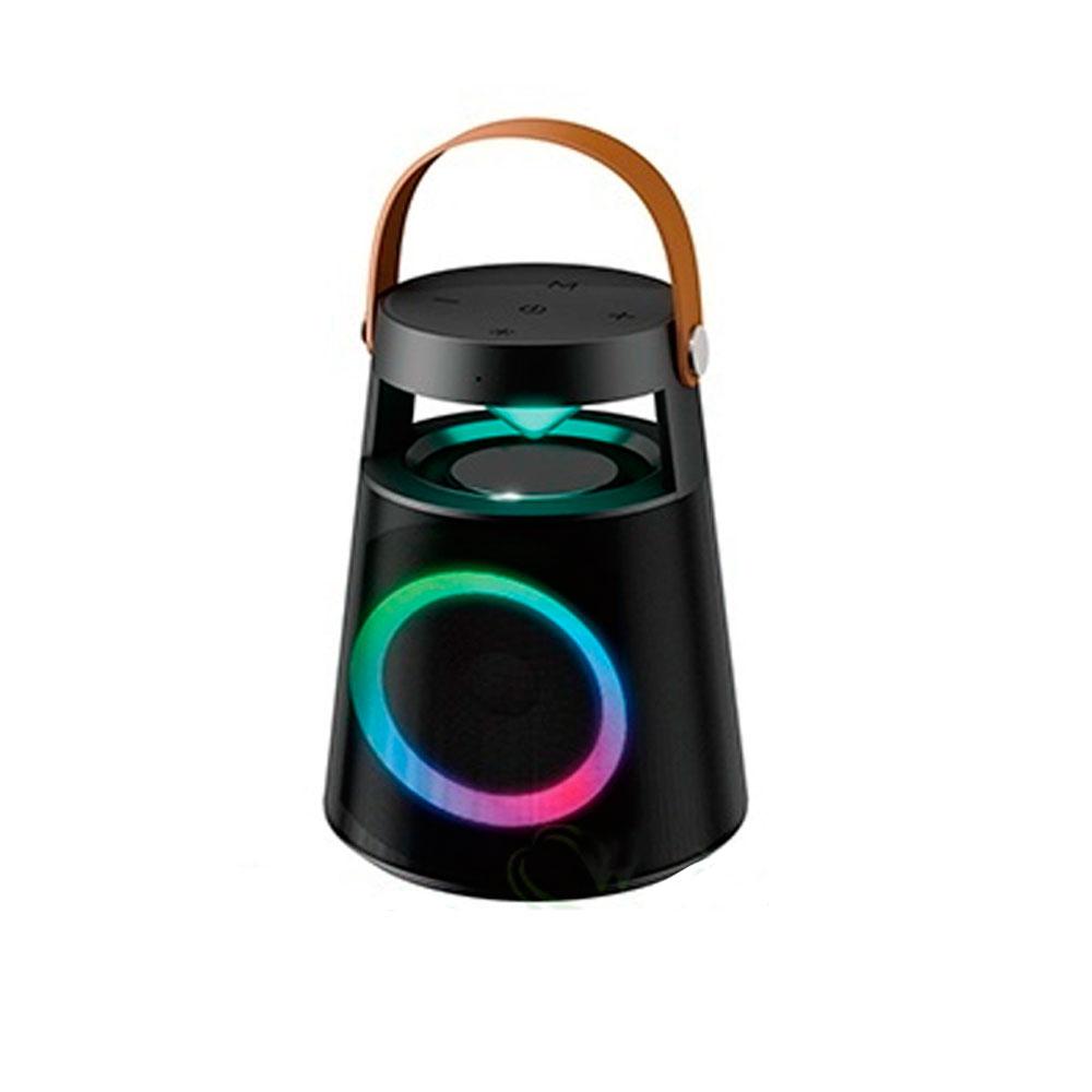 Altavoz Bluetooth 5.3 Woox R3256 / 30w / 3.000 mAh / Luces Led RGB / Tws / MP3 Microsd / Negro / 2930032