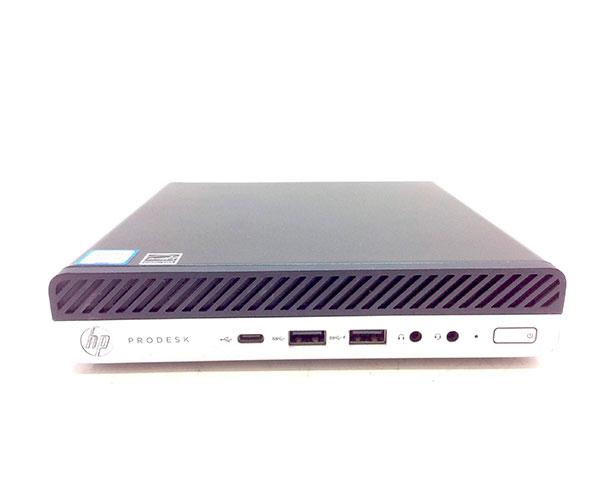 Ordenador Reacondicionado MINI HP 600 g4 / i5-8th / 8Gb / 256Gb M.2 / Win 11 Pro / Sin cable trebol / Grado A / Wifi+Antena