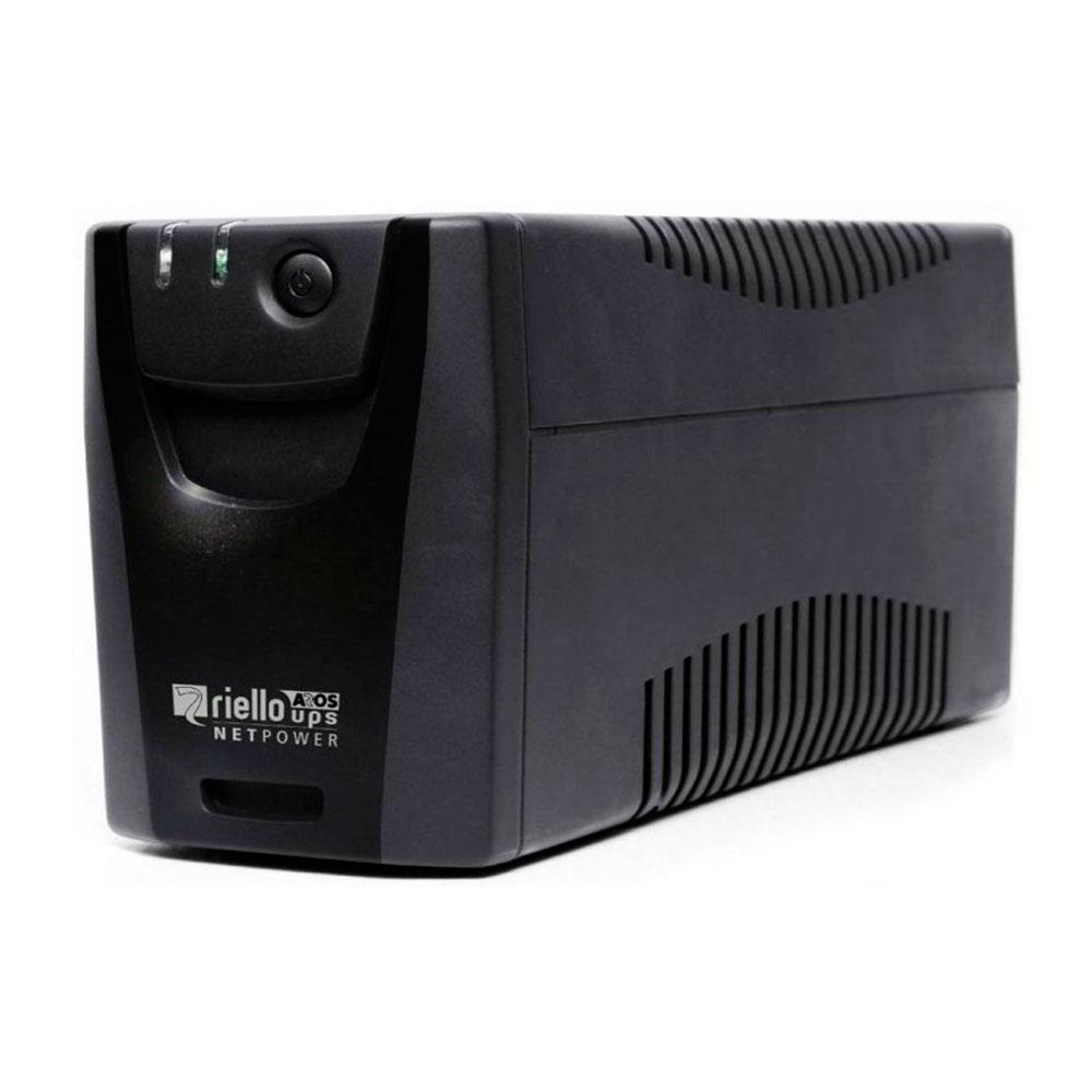 ÷ Sai riello net power - npw 800de va / 480w - 10` line interactive 2 x shucko