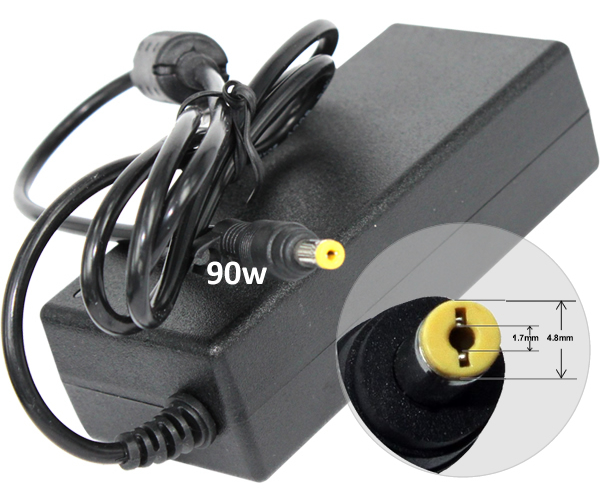 Cargador compatible para portátil HP 90W 18.5V 4.9A 4.8x1.7 mm MTK