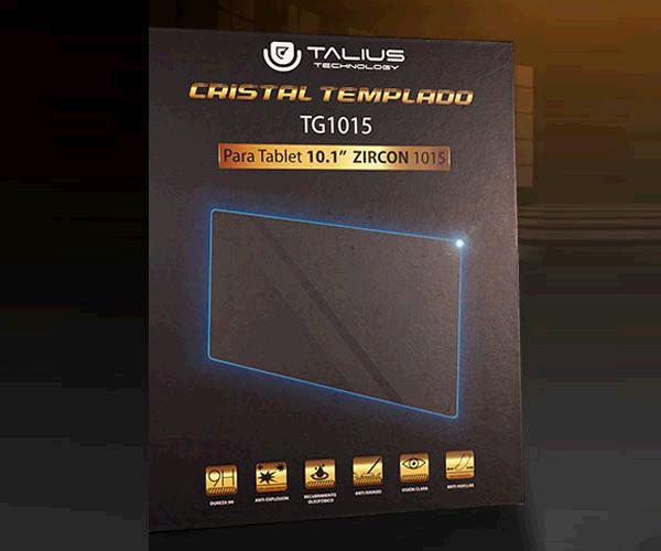 Cristal Templado Talius protector Tg1015 / 10.1 Pulg. / Tablet Zircon 1015 Ips