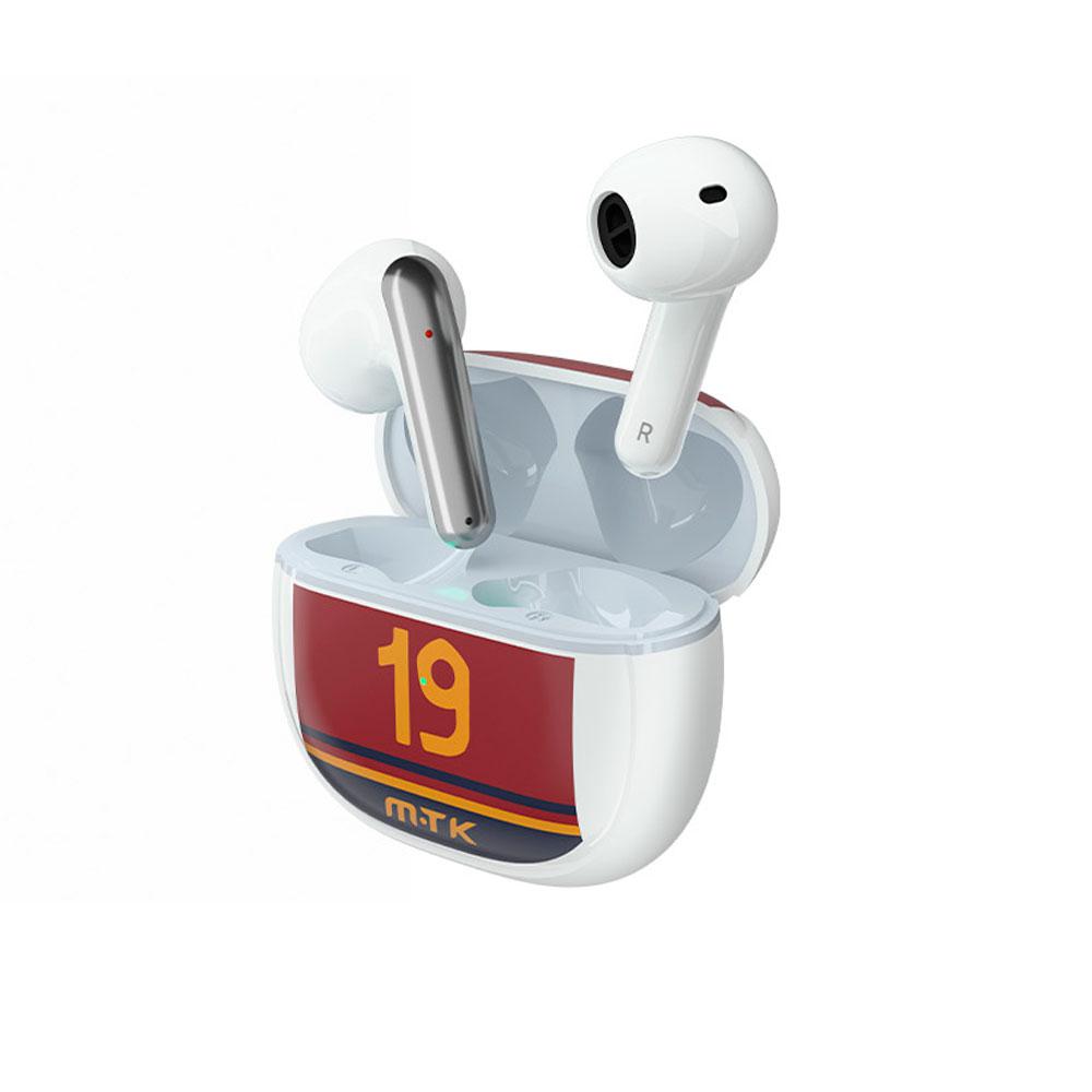 Auriculares Bluetooth 5.3 TC3282 / Tws / Base de carga / Tactil / Diseño futbol / Mtk / 0352824