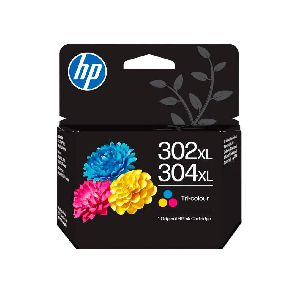 Tinta Original Hp n302 XL/ n304 XL Color B7RT8AE / F6U67AE / N9K07AE
