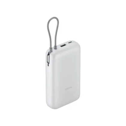 Xiaomi Powerbank 20000 Mah / 1x USB / 1x Type-C / Carga Rapida 22.5W Blanco