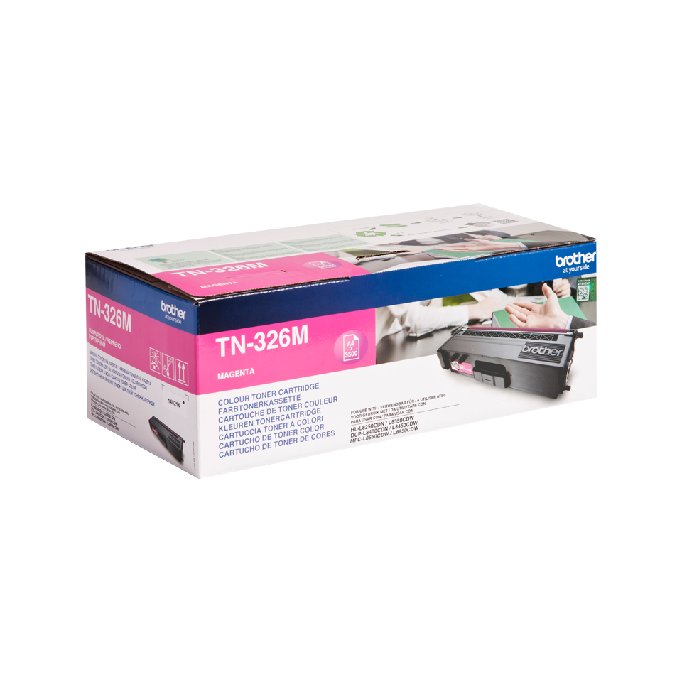 ÷ Tóner original brother tn326m magenta 3.500 páginas