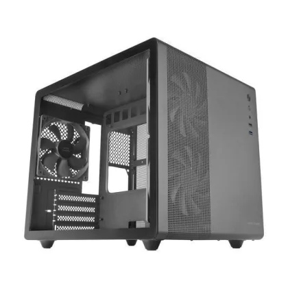 Mars Gamin ÷ Caja microatx cube gaming mars gaming mcm pro black