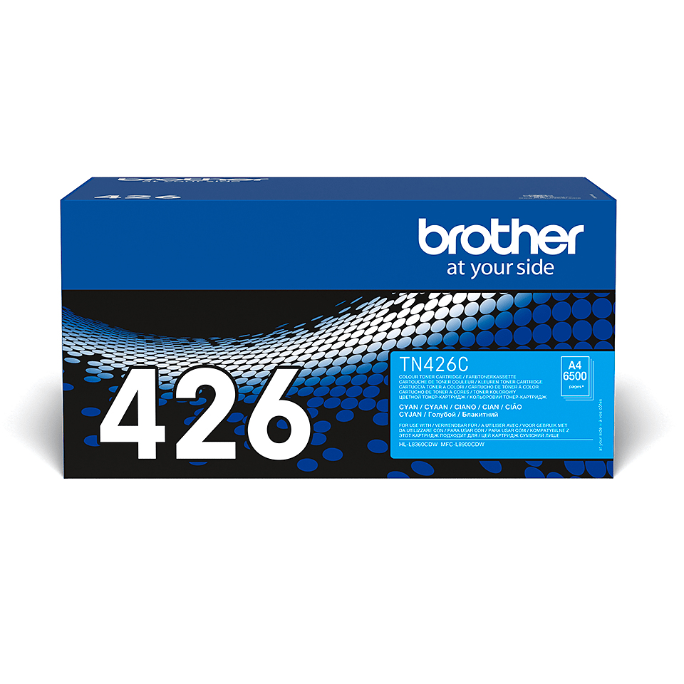 ÷ Tóner original brother tn426c cian 6.500 páginas
