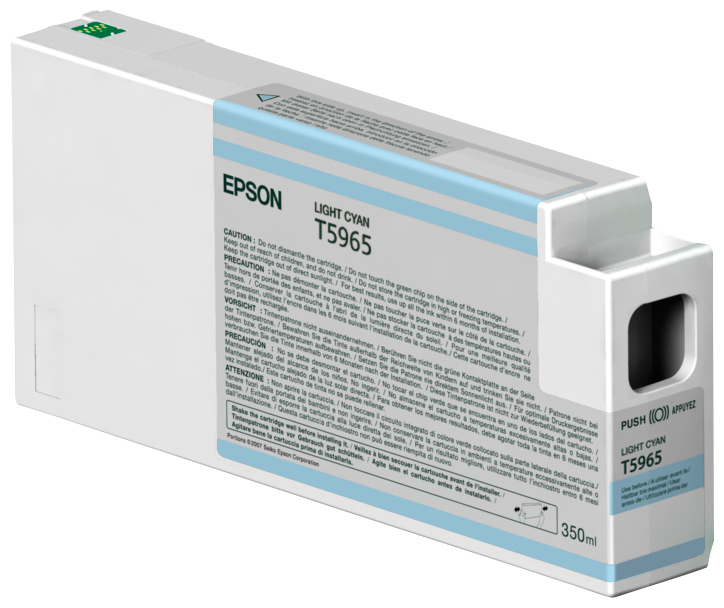 ÷ Tinta original epson t5965 cian claro c13t596500 350ml