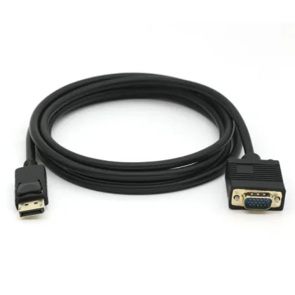 Equip ÷ macho a macho 2mts – DisplayPort / VGA