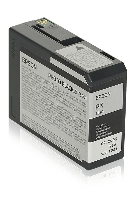 ÷ Tinta original epson t580100 negro photo c13t580100 80ml