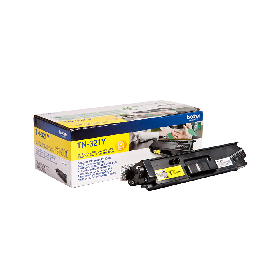 ÷ Tóner original brother tn321y amarillo 1.500 páginas