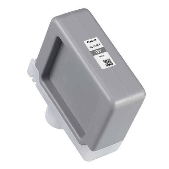 ÷ Tinta original canon pfi-1100gy gris 160ml