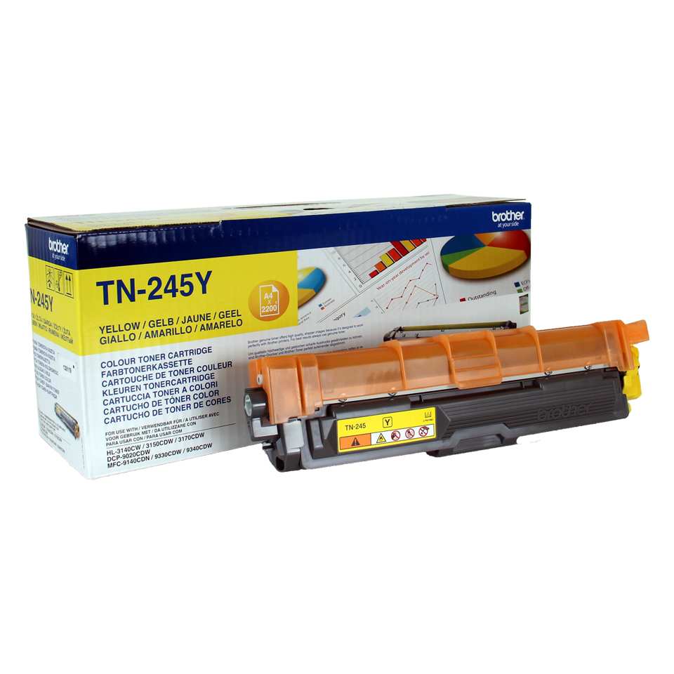 ÷ Tóner original brother tn245y amarillo 2.200 páginas