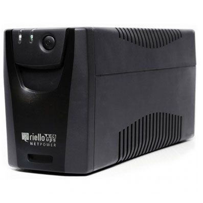 ÷ Sai riello net power - npw600de 600va / 360w - 10` line interactive 2 x shucko