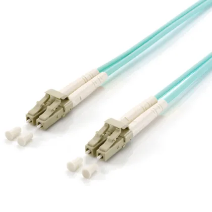 Equip ÷ fibra optica om3 duplex libre halogenos lc/lc 50/125u 5m