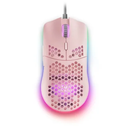 Mars Gamin ÷ Mouse mars gaming RGB mmax diseo hive pink