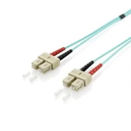 Equip ÷ fibra optica om3 duplex libre halogenos sc/sc 50/125u 2m